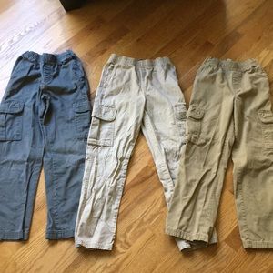 3 pairs of boys cargo pants